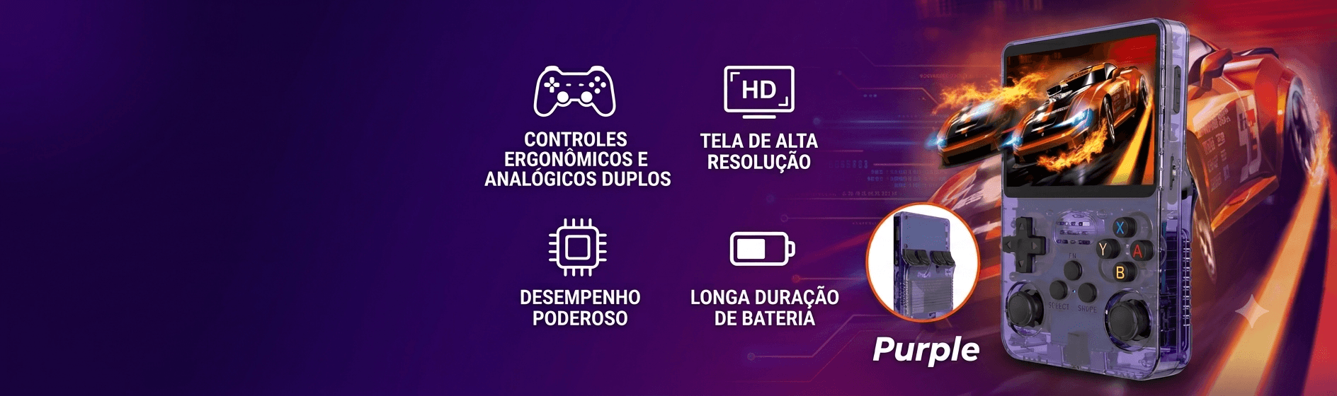 REDEFINA SEU JOGO PORTÁTIL